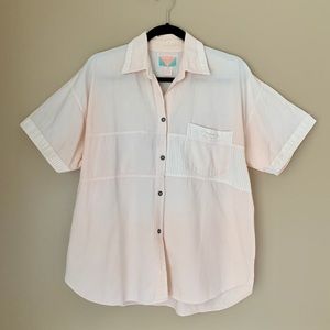 Women's Cream Button Down Shirt